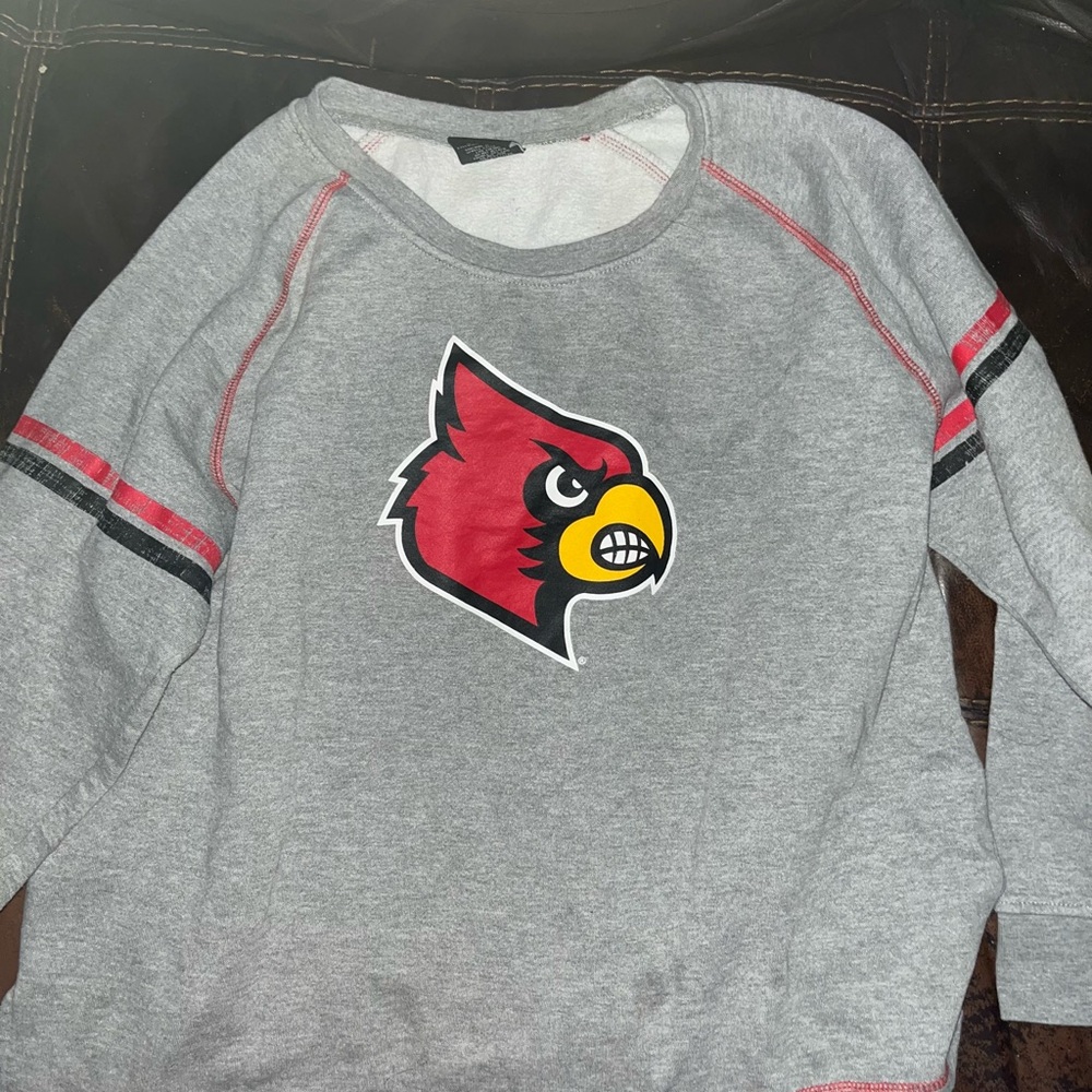 Louisville Cardinals Gray Sweatshirt